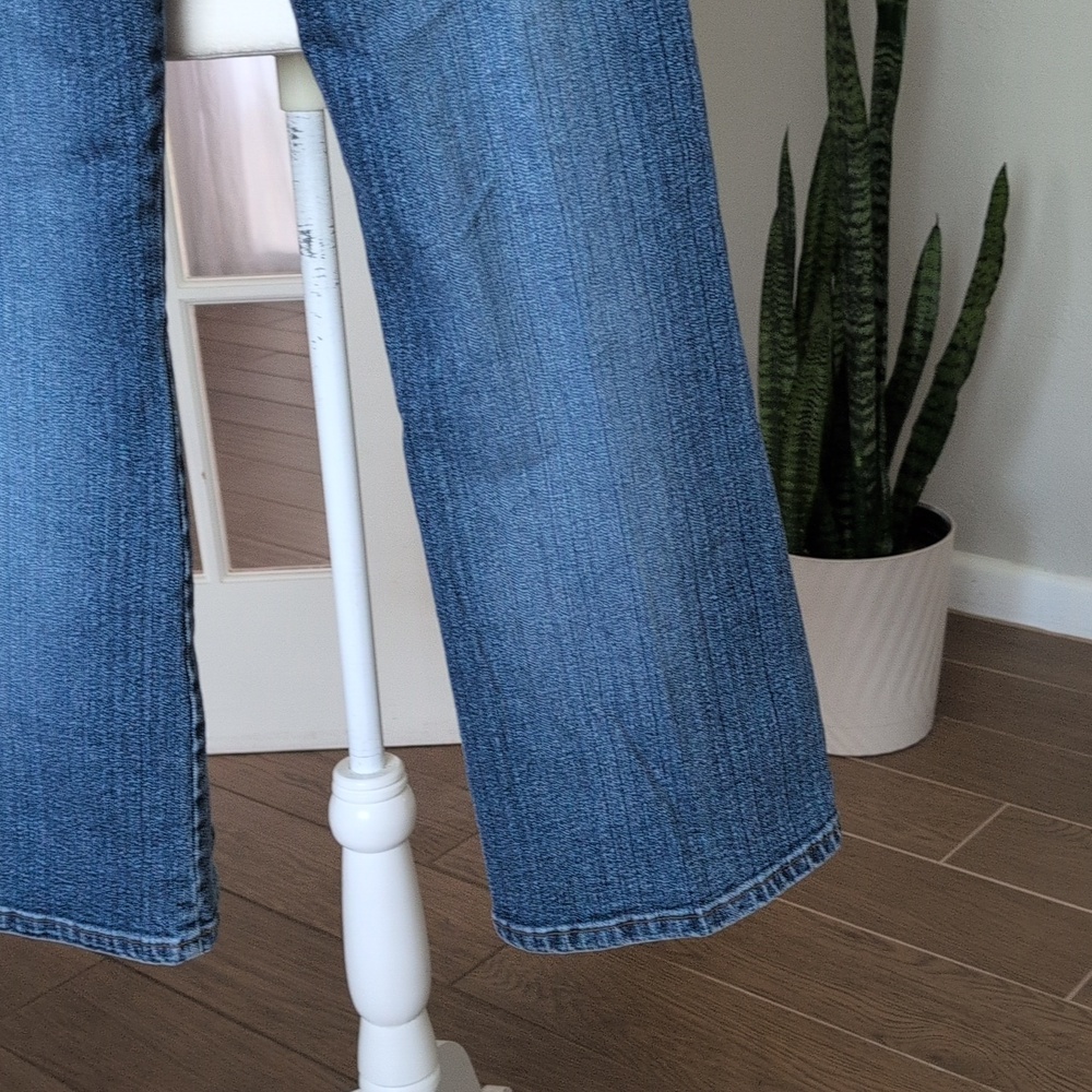 Vintage Y2K Zanadi Bootcut Blue Women's Jeans Size 15/16 - Picture 5 of 10